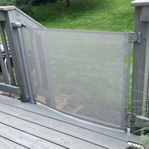 NEW Retractable Baby Gate, Mesh Baby Gate or Mesh Dog Gate, 33" Tall